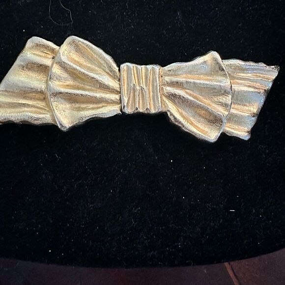 Vintage Gold Bow Belt Buckle main image 6